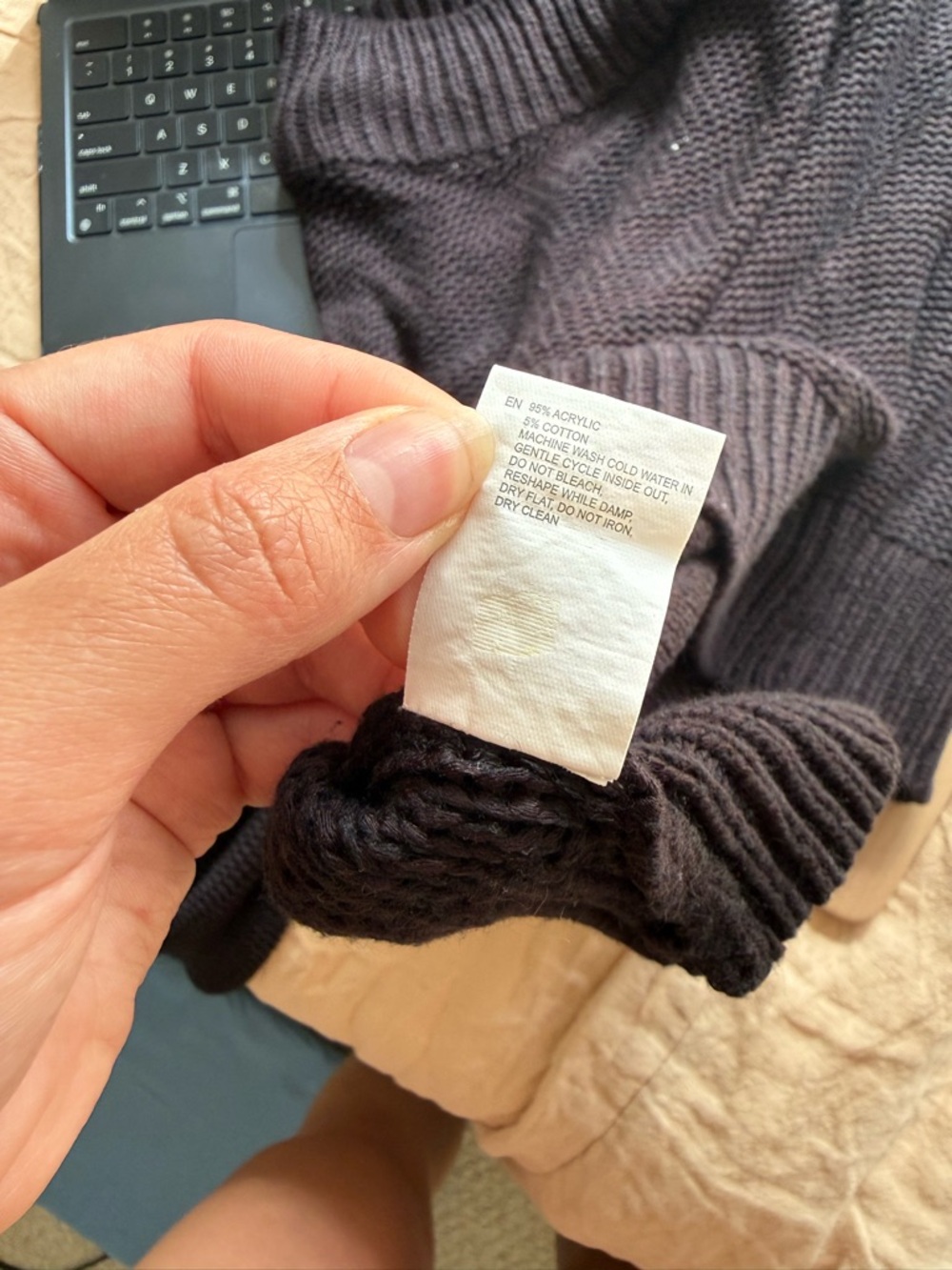 Alyx Black V‑Neck Knit Sweater - Picture 3 of 3